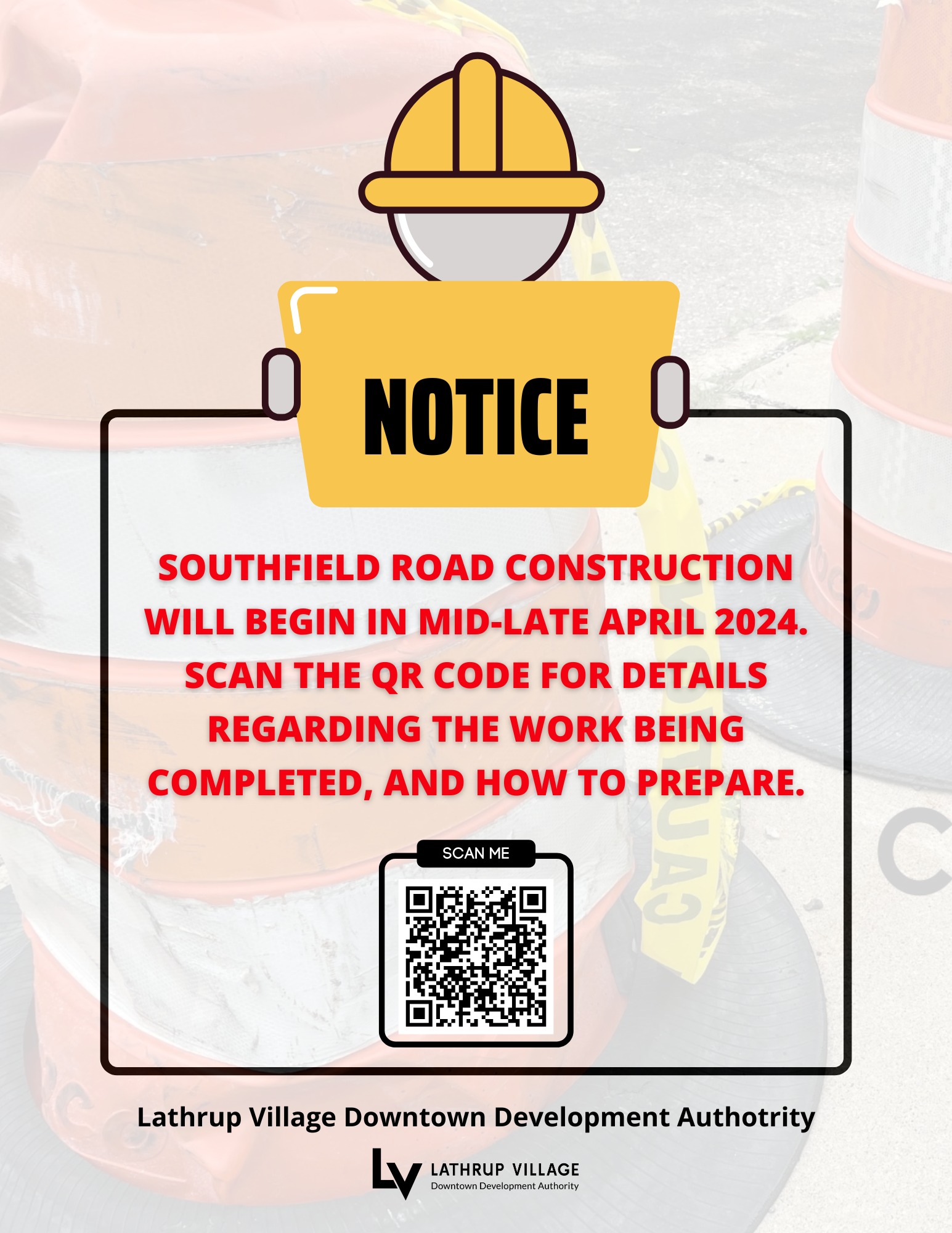 Southfield Road Construction